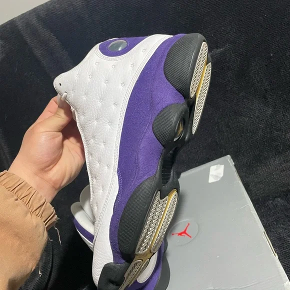 Nike Air Jordan 13 Retro lakers size 11.5 - Picture 5 of 8